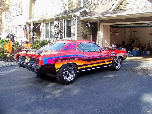 Attached picture Choppintime's Cuda 7 right rear.jpg
